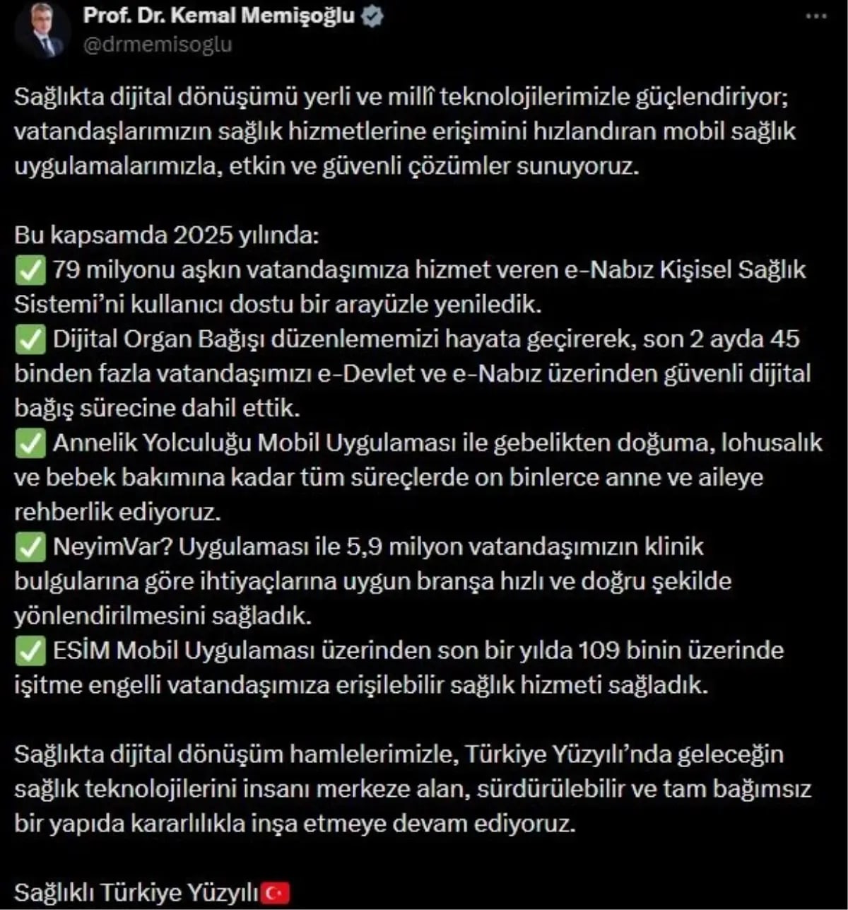 Sağlıkta Dijital Dönüşüm Yerli ve Milli Teknolojilerle Güçleniyor