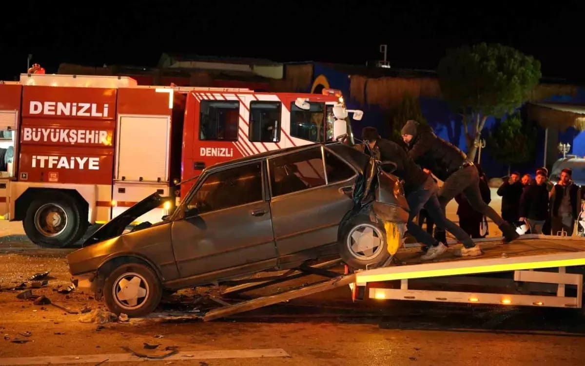 Denizli’de 5 Araçlık Zincirleme Kaza: Çok Sayıda Kişi Yaralandı