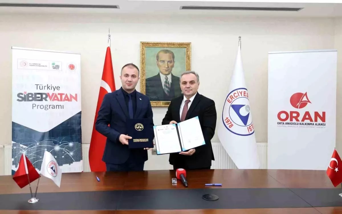 Erciyes Üniversitesi ve ORAN İşbirliğiyle Siber Güvenlik Eğitimi Protokolü İmzalandı