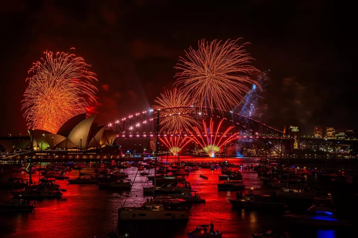 Avustralya 2026 Yılına Girerken Unutulmaz Kutlamalara Ev Sahipliği Yaptı