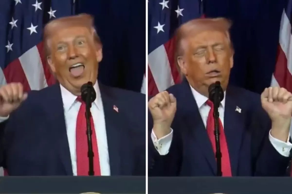 Trump’ın Kurşun Geçirmez Korumalarının Taklit Edilen Hareketleri Dünya Medyasının Dikkatini Çekti