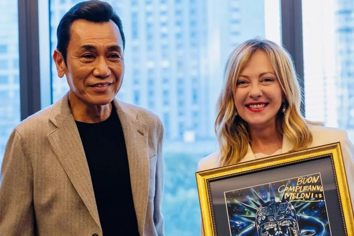 İtalya Başbakanı Meloni’ye Manga Sanatçısı Harada’dan Anlamlı Jest